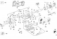 DeWalt DW343K-GB Type 1 Jigsaw 240v Spare Parts